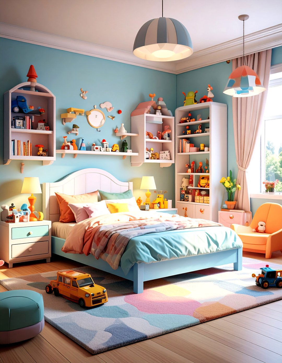 Lego Minifigure Collectors Bedroom - 20 Lego Bedroom Ideas