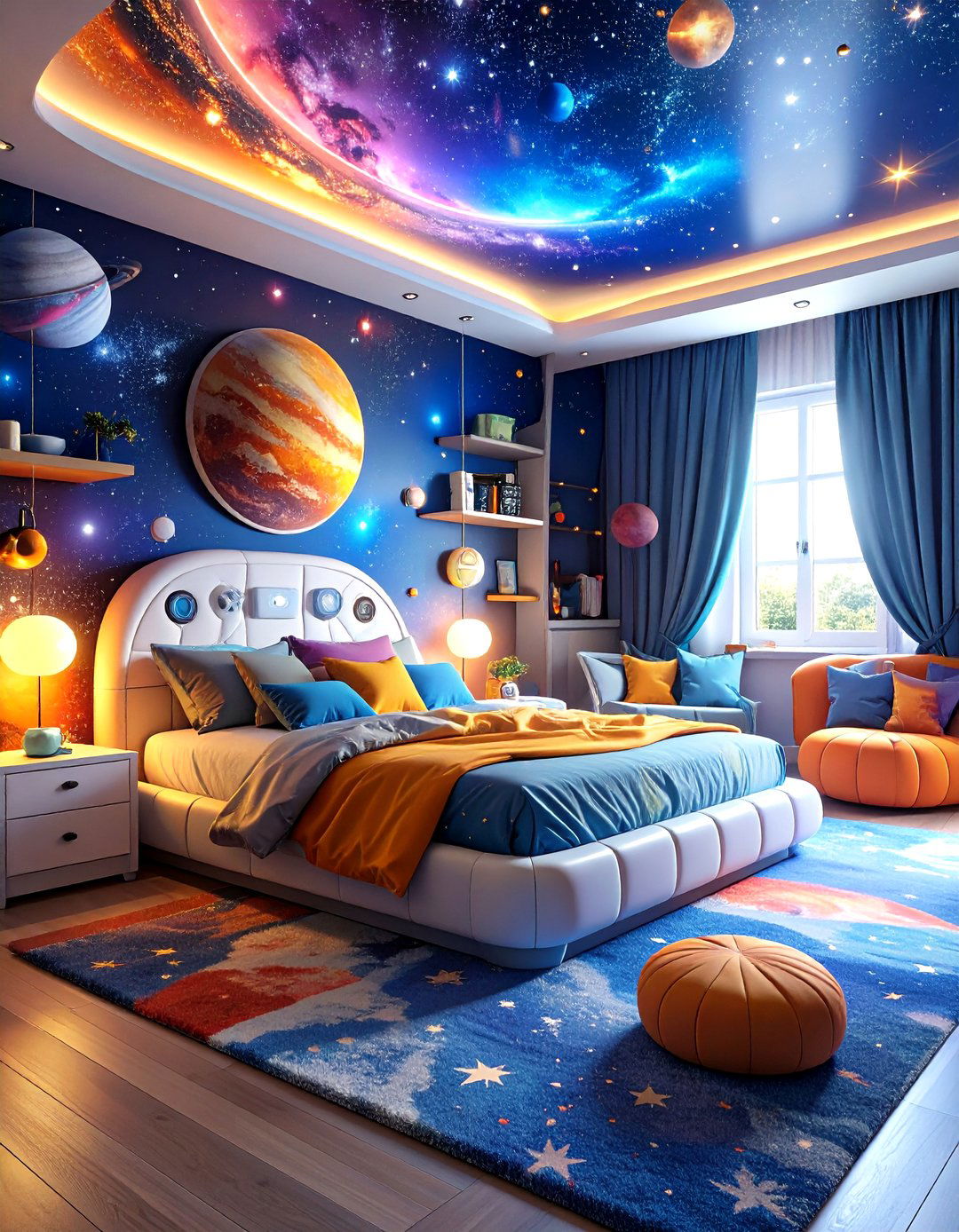 Lego Space Explorer Bedroom - 20 Lego Bedroom Ideas