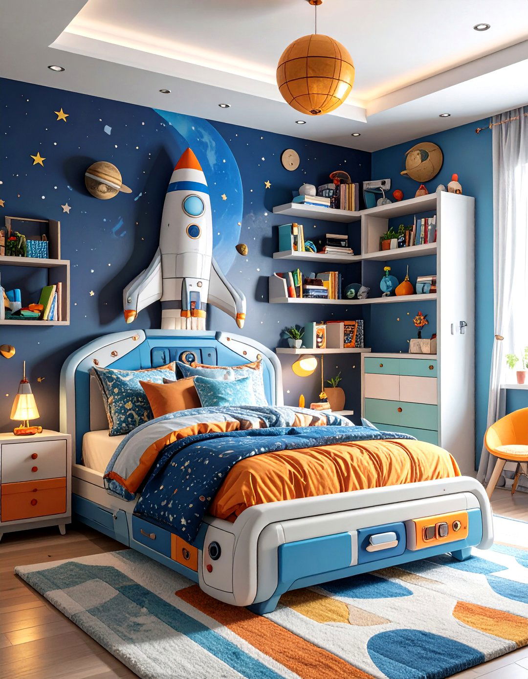Lego Star Wars Galaxy Bedroom - 20 Lego Bedroom Ideas