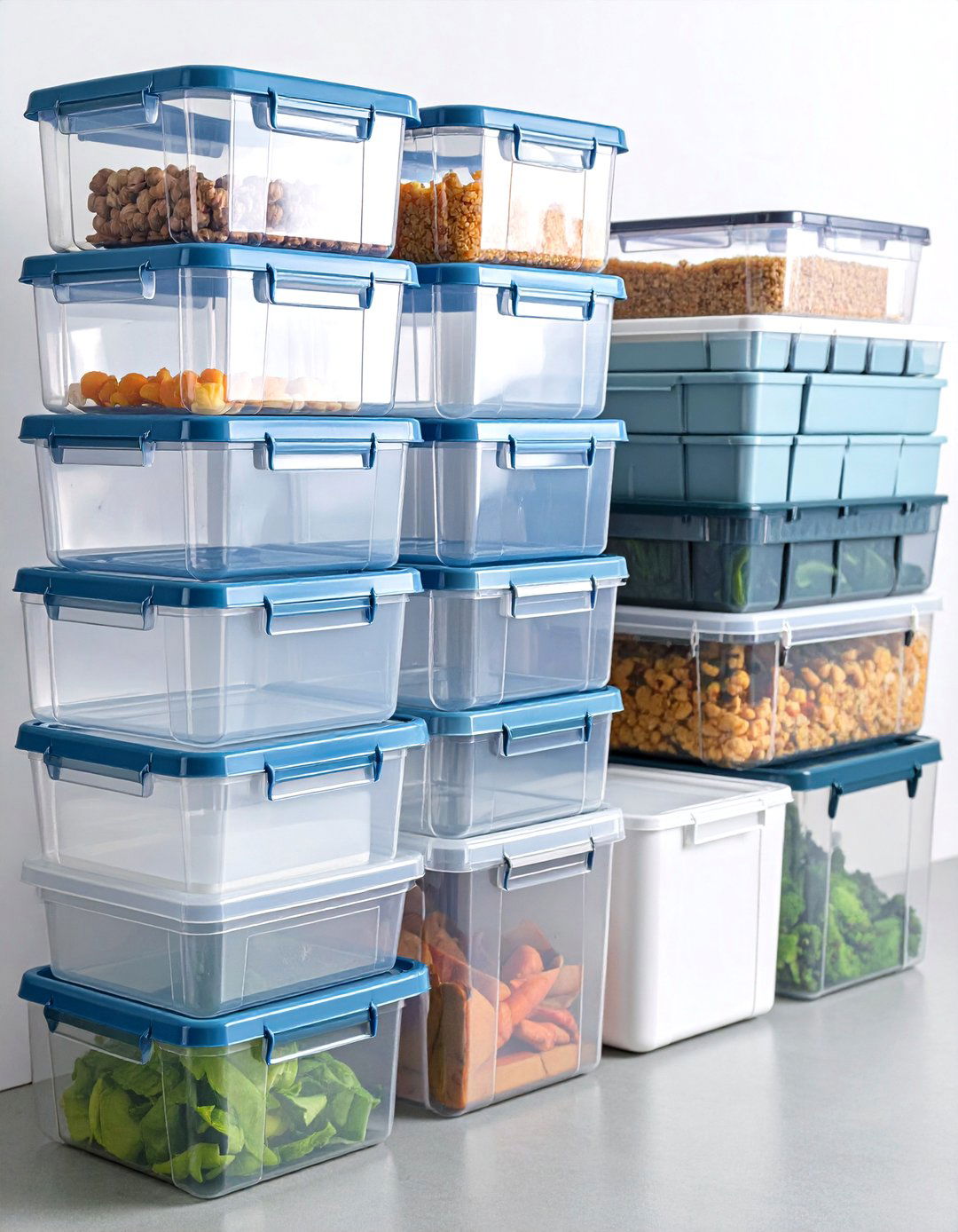 Lego Storage Food Container Repurposing - 20 Lego Storage Ideas