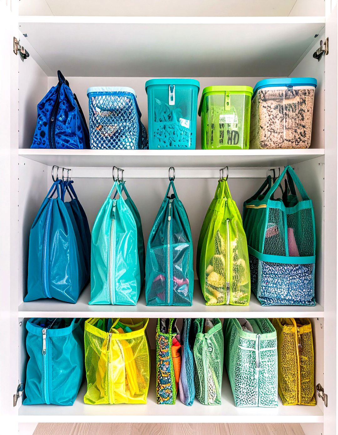 Lego Storage Mesh Zipper Bag System - 20 Lego Storage Ideas