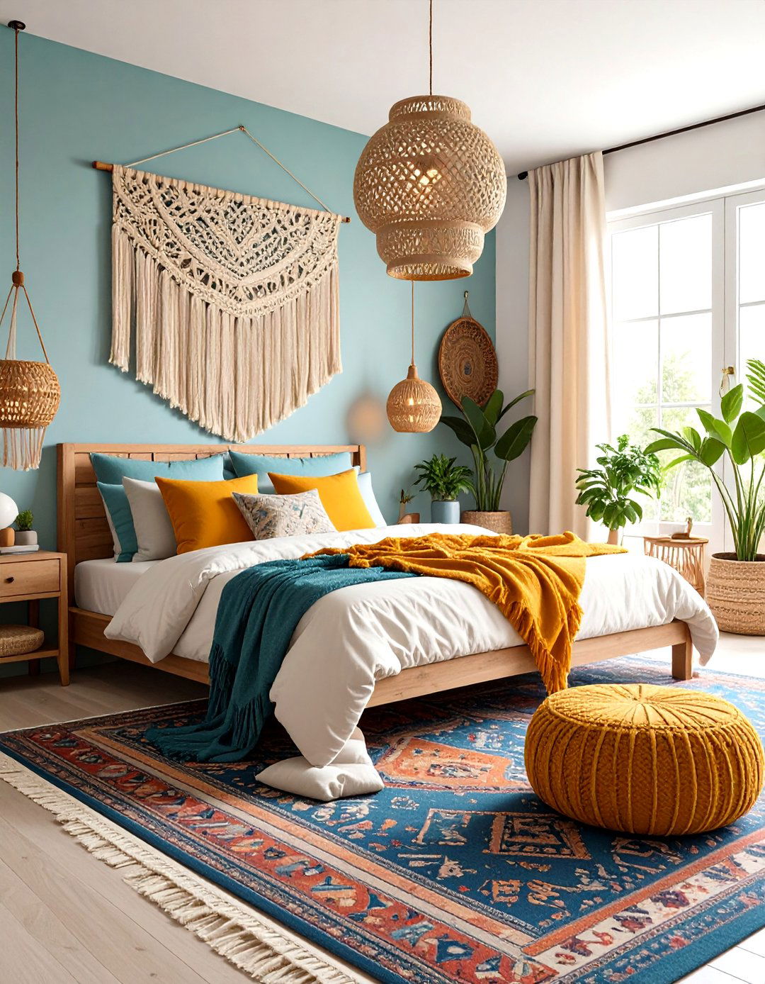 Lemon Bohemian Bedroom Concept - 20 Lemon Bedroom Ideas