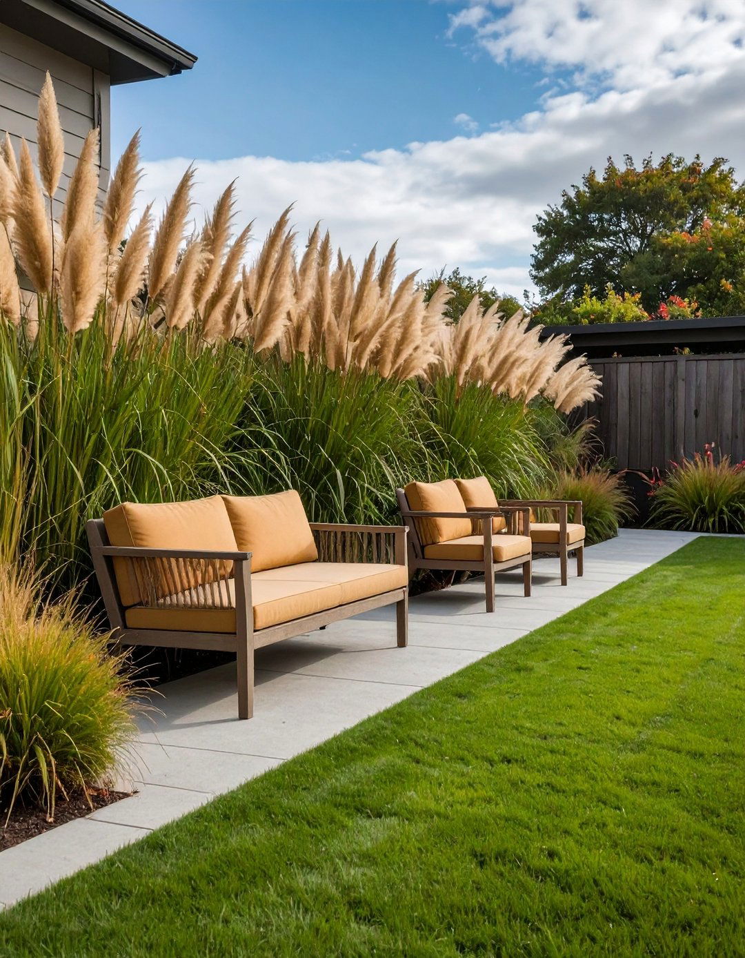 Let Ornamental Grasses Provide Movement - 20 Boho Garden Ideas