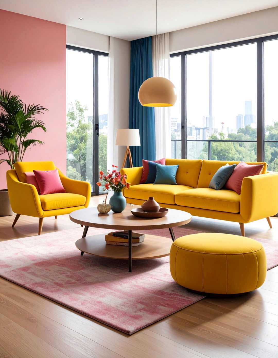 Leverage Vertical Lines to Heighten Ceilings - 20 Small Living Room Ideas