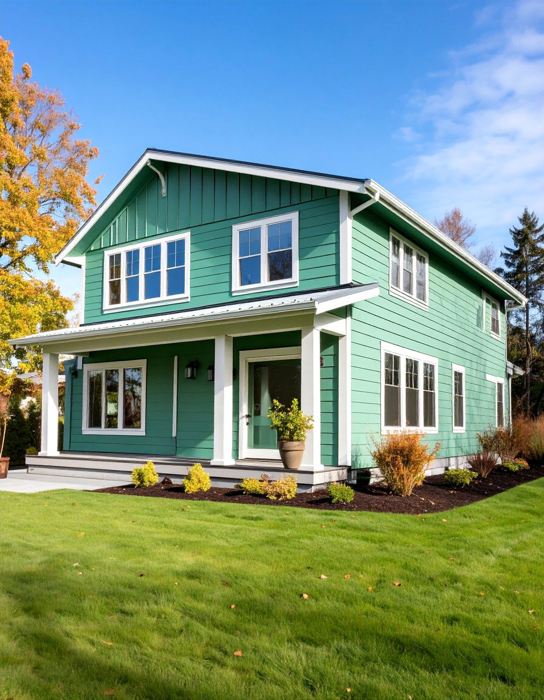 Light Green House Exterior Ranch Style Modernization - 20 Light Green House Exterior Ideas