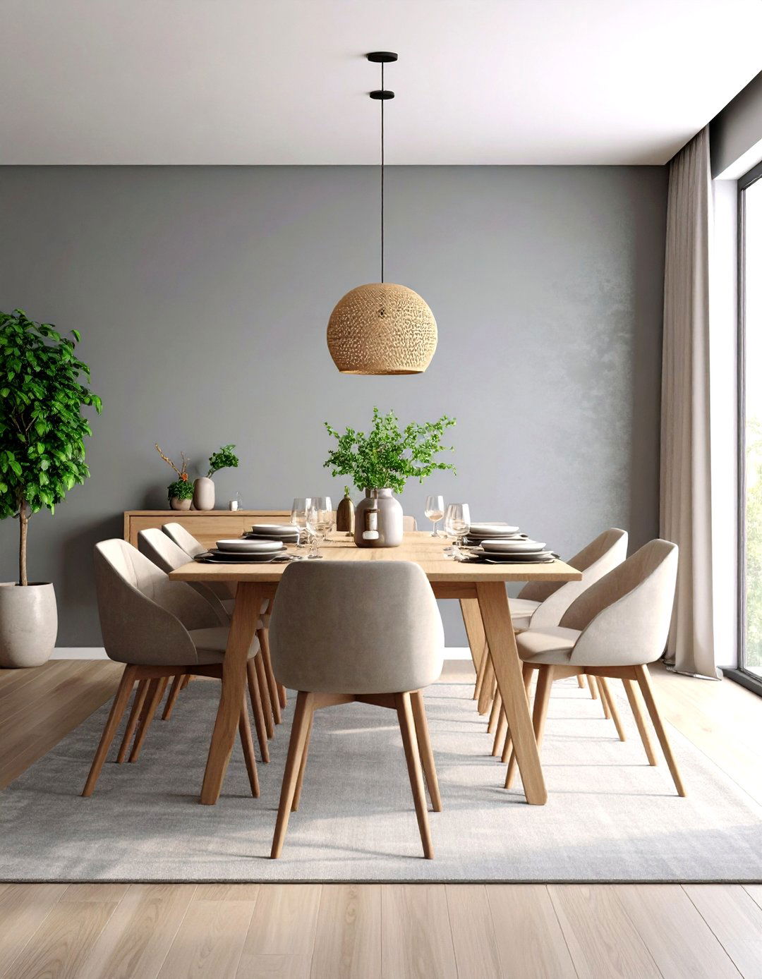 Light Neutral Color Palettes - 20 Small Dining Room Ideas