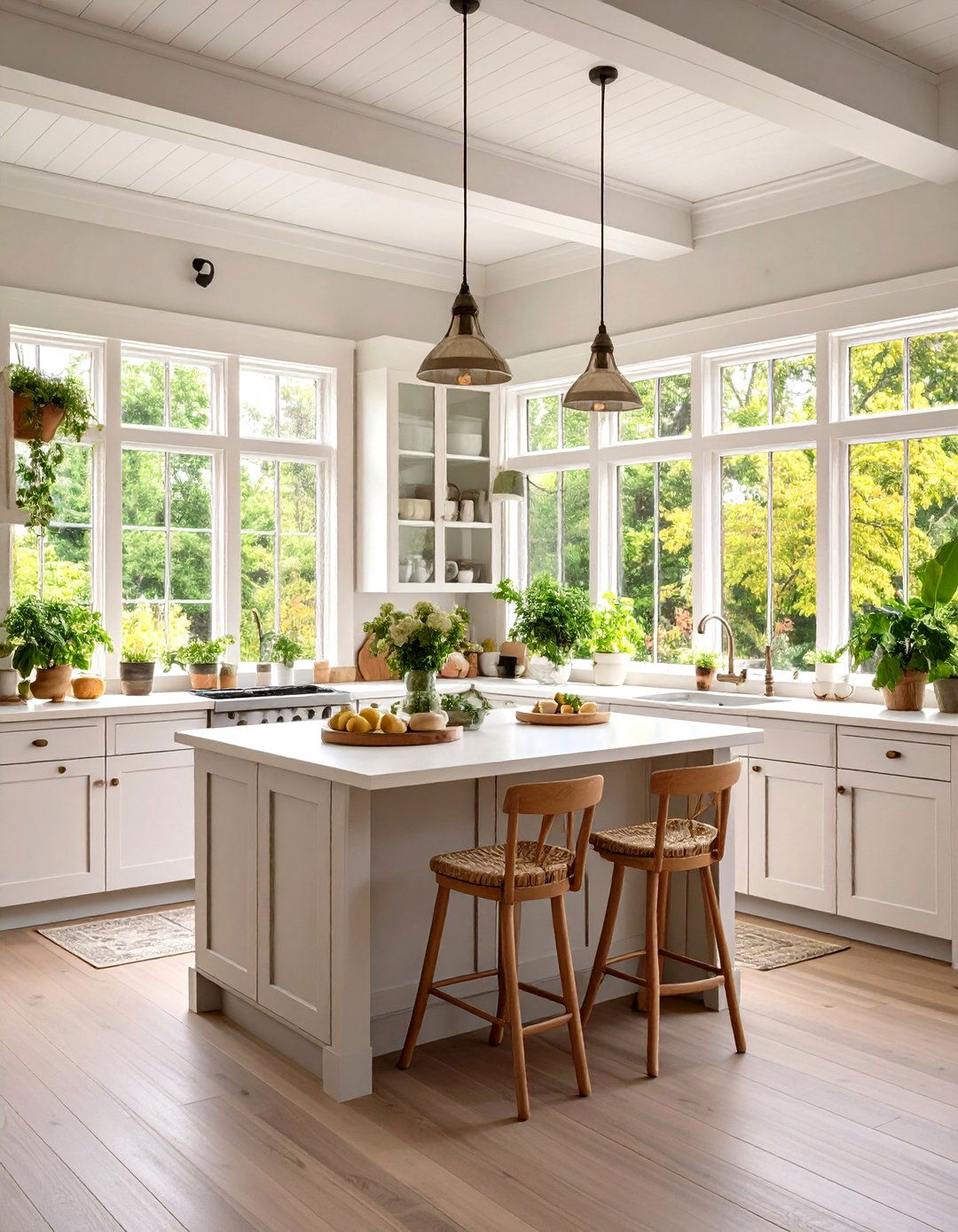 Light Reflecting Color Palettes - 20 Sunroom Kitchen Ideas