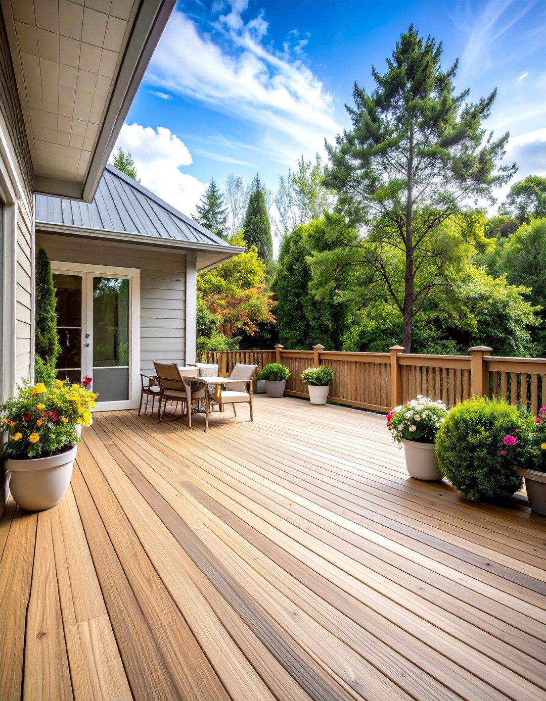 Light Tan and Gray Boards - 20 Two Tone Deck Color Schemes