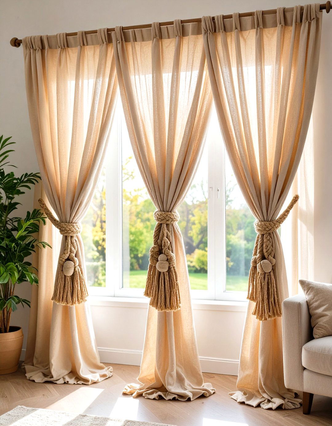 Light and Airy Window Treatments - 20 Spring Decor Ideas