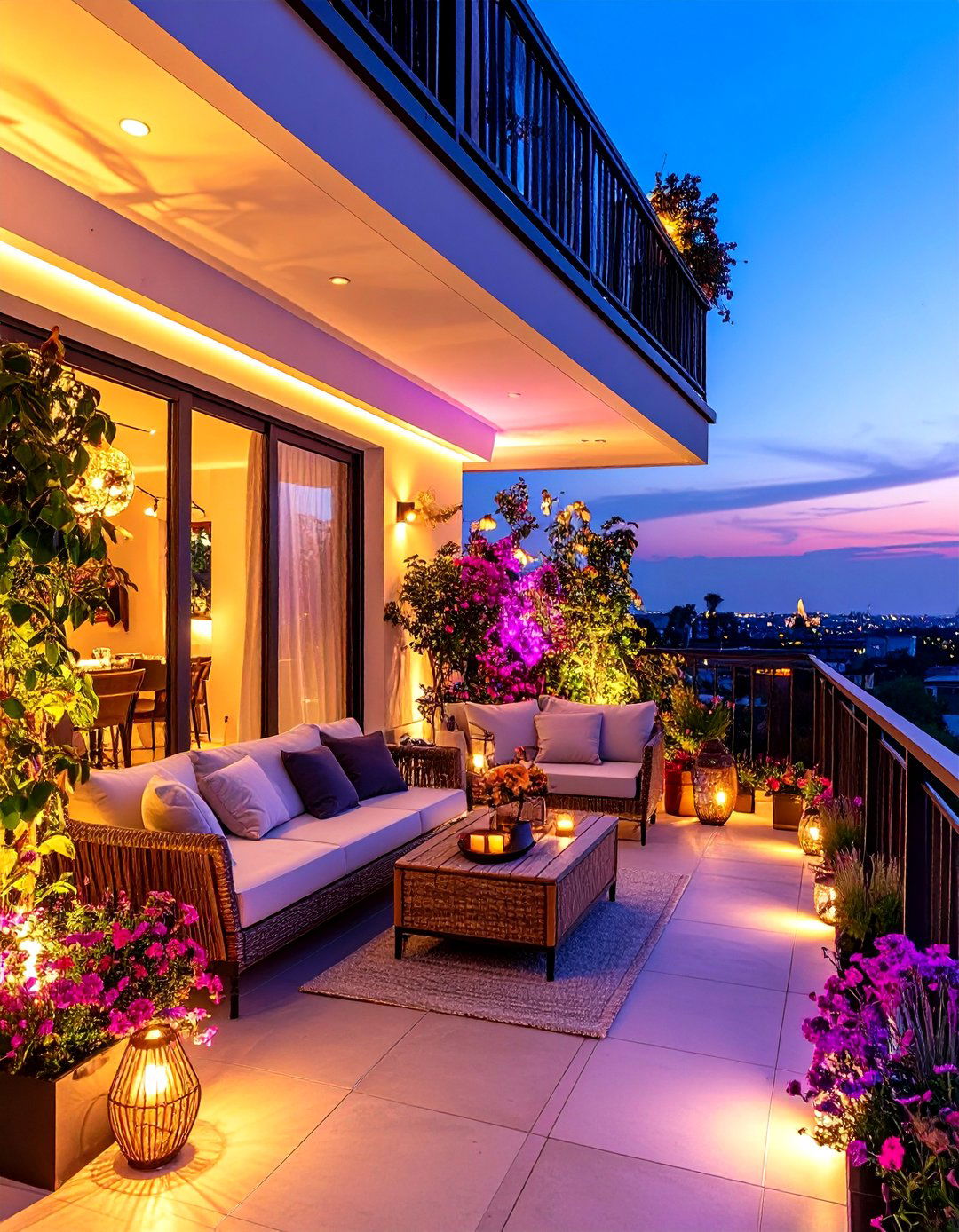 Lighting Showcase Loft Balcony Display - 20 Loft Balcony Ideas