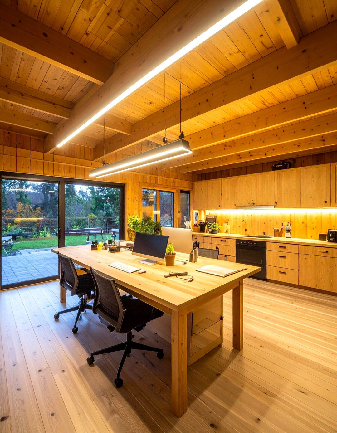 Lighting and Workspace Setup - 20 Shed Organization Ideas