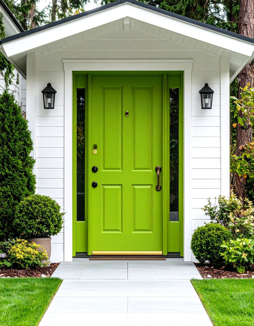 Lime Green Mid Century Front Door - 20 Mid Century Front Door Colors