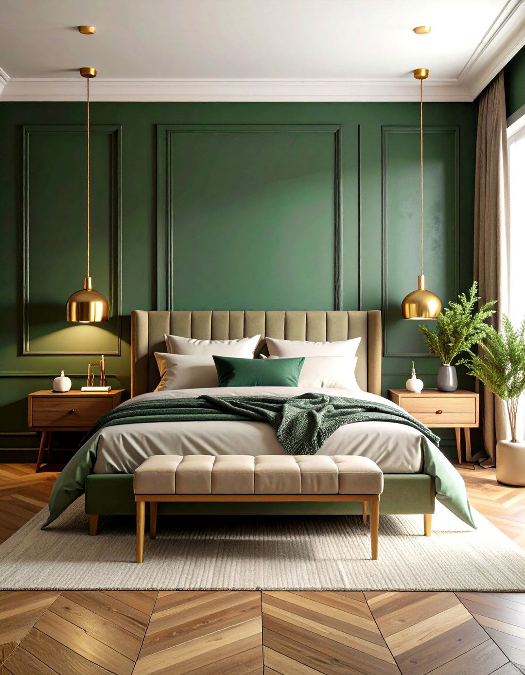 Limewash Creamy Vanilla Bedroom Elegance - 20 Limewash Bedroom Ideas