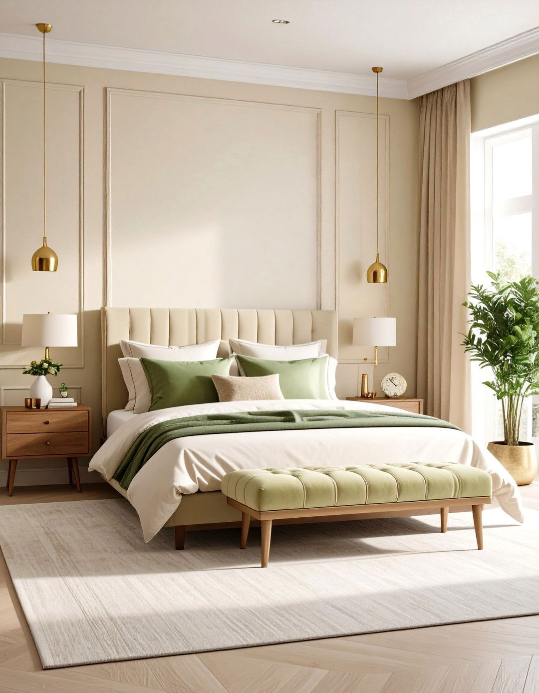 Limewash Deep Plum Bedroom Drama - 20 Limewash Bedroom Ideas