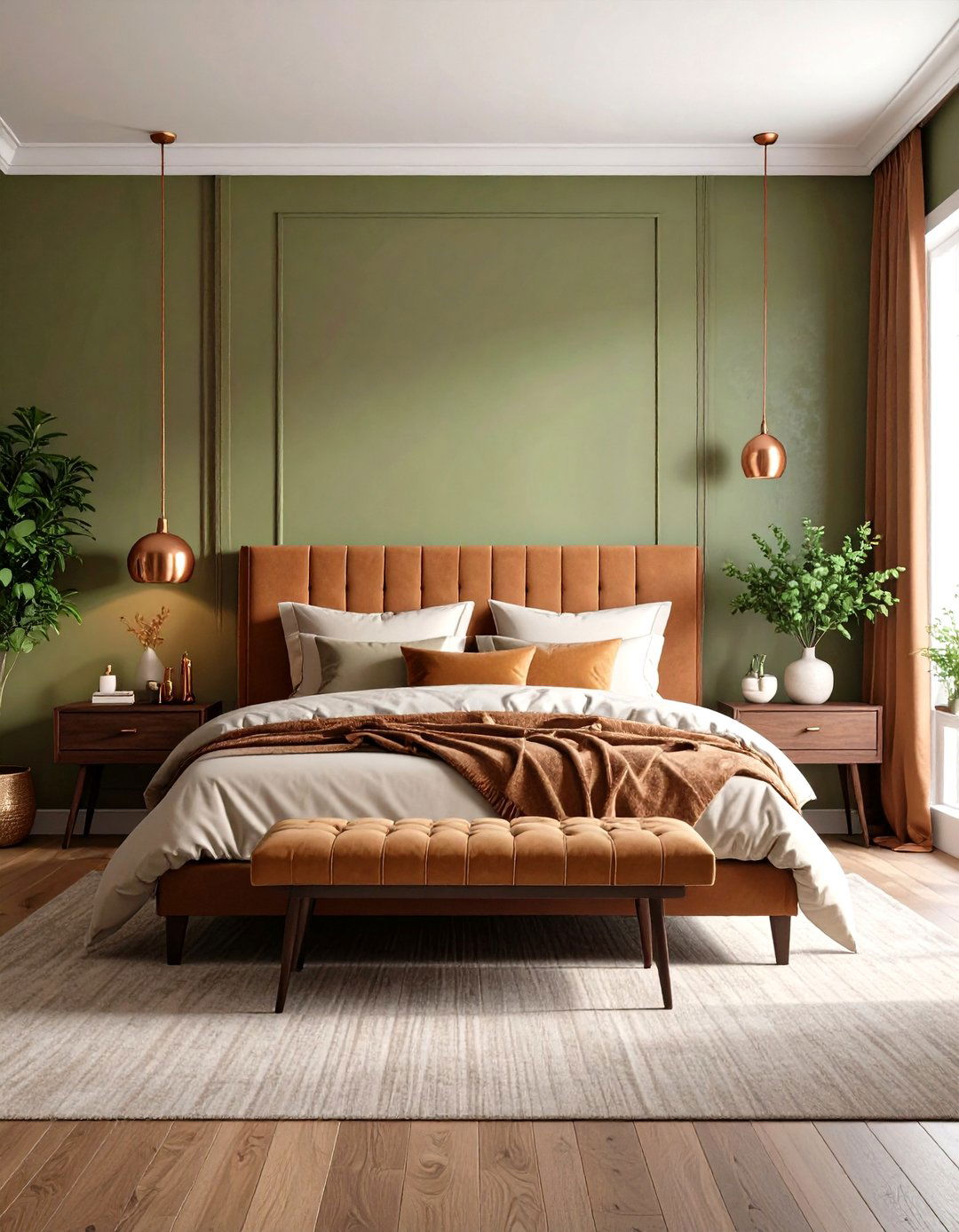 Limewash Dusty Rose Bedroom Romance - 20 Limewash Bedroom Ideas