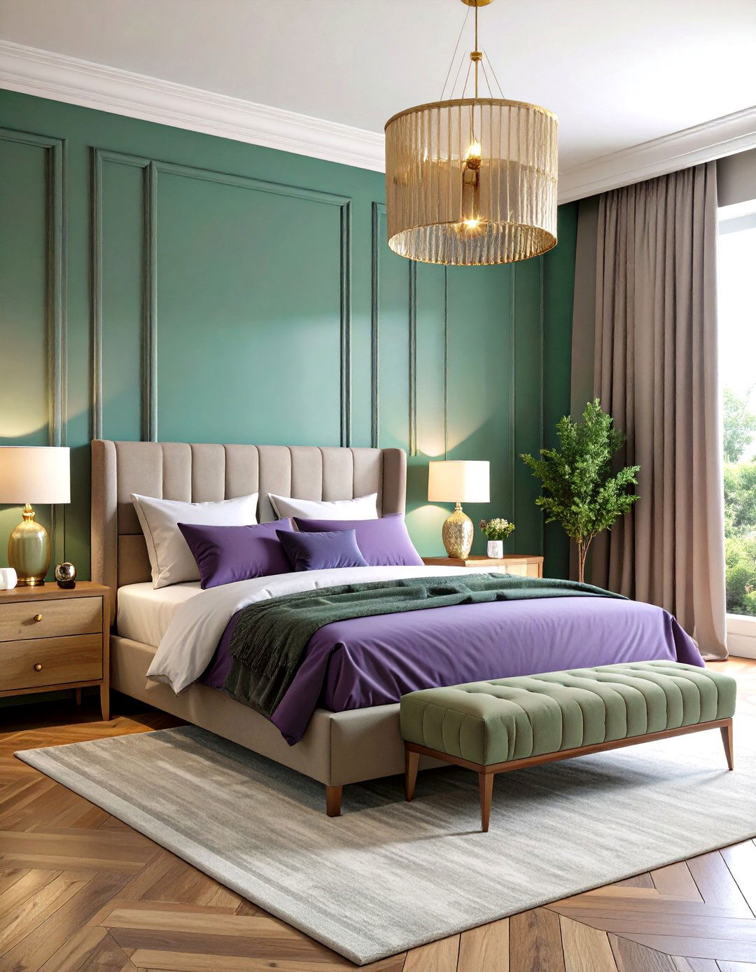 Limewash Moody Charcoal Bedroom Cocoon - 20 Limewash Bedroom Ideas