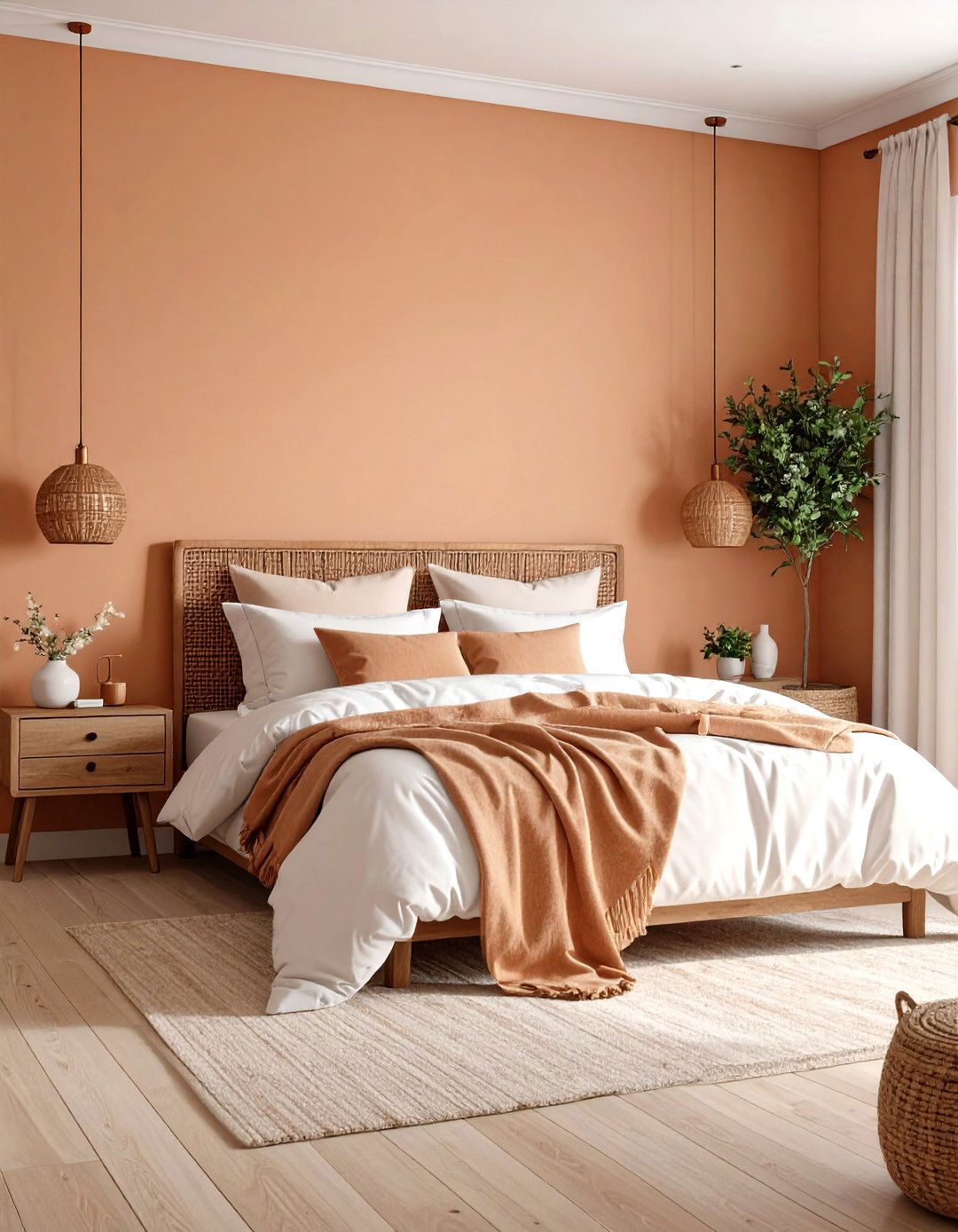 Limewash Soft Lavender Bedroom Bliss - 20 Limewash Bedroom Ideas