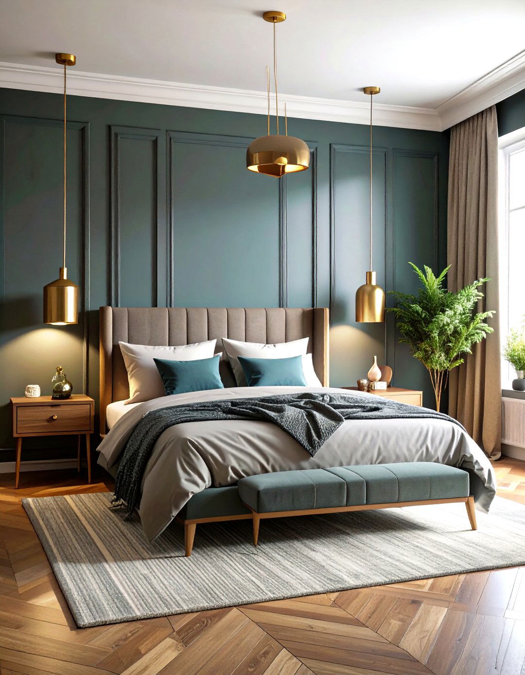 Limewash Soft Mint Bedroom Freshness - 20 Limewash Bedroom Ideas