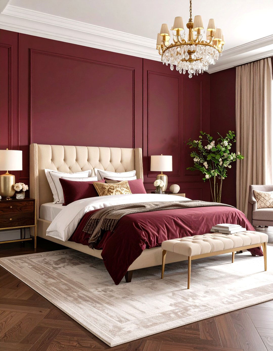 Limewash Warm Latte Bedroom Comfort - 20 Limewash Bedroom Ideas