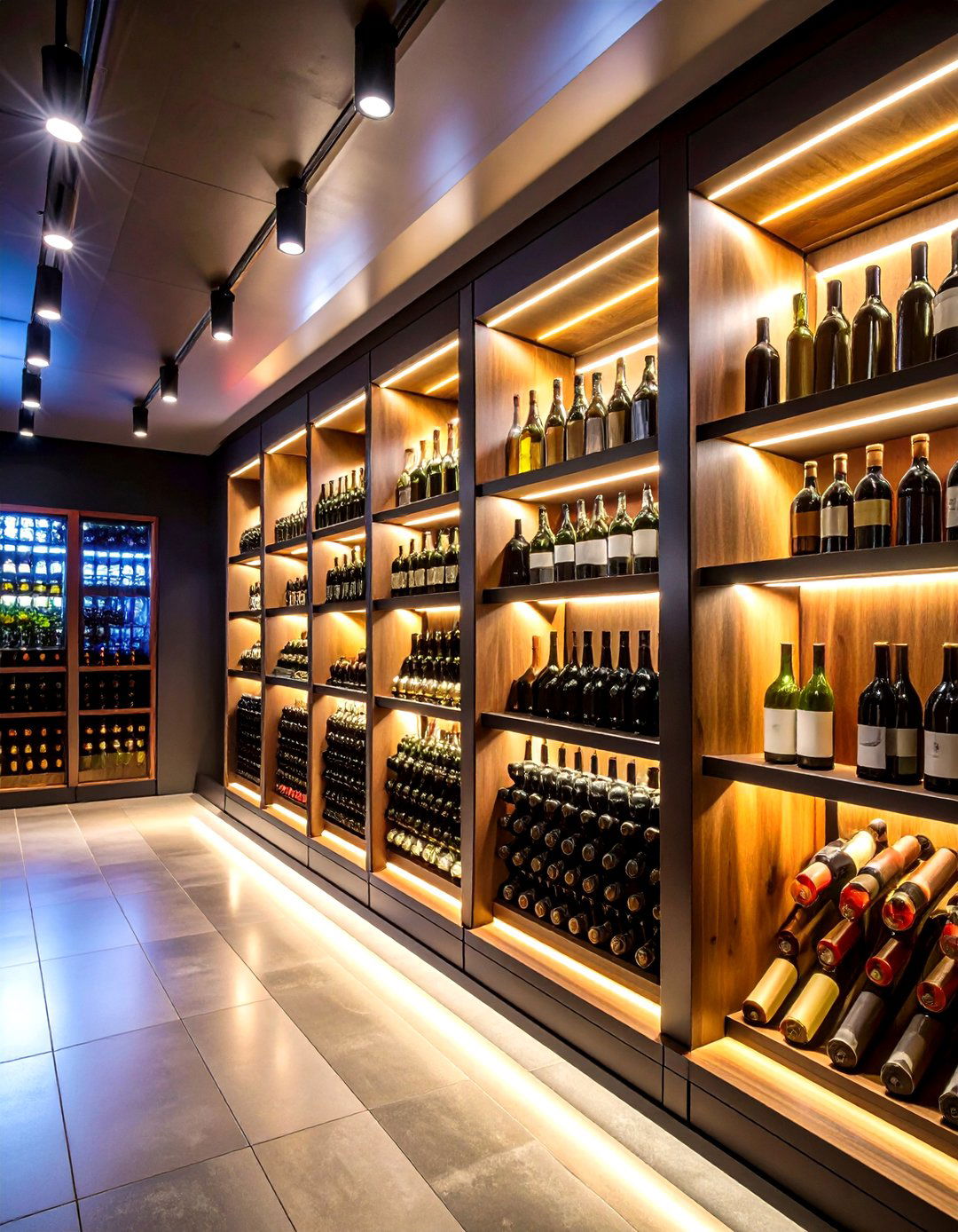 Linear LED Bar Cabinet Lighting for Seamless Coverage - 20 Cabinet Lighting Ideas