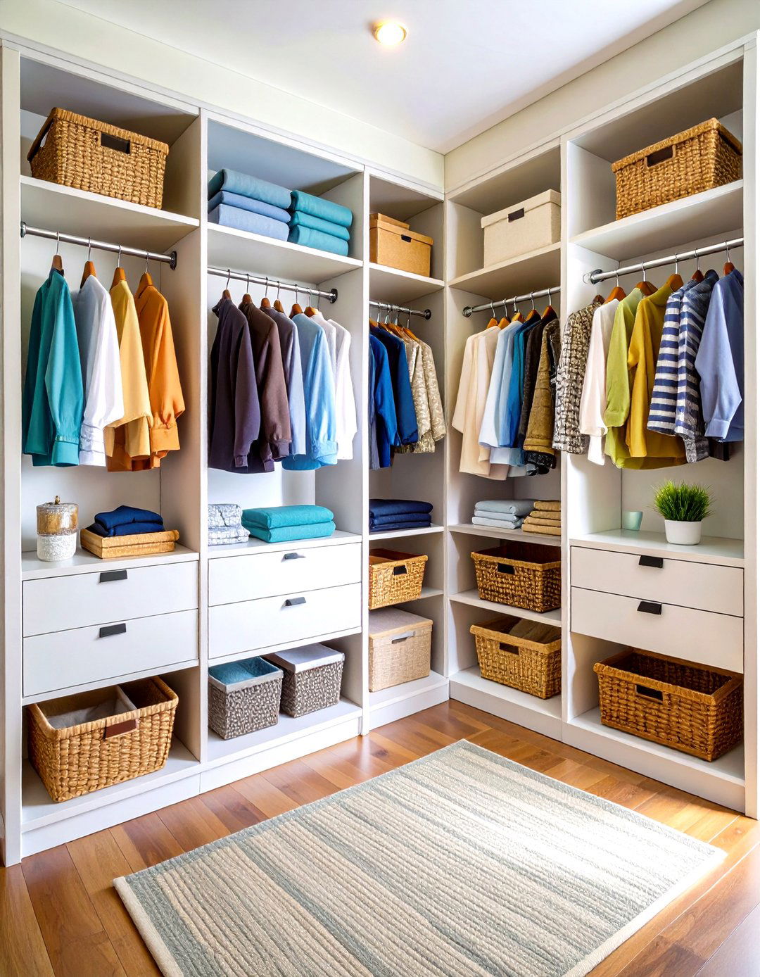 Linen Closet Organization with Built In Furniture Integration - 20 Linen Closet Organization Ideas