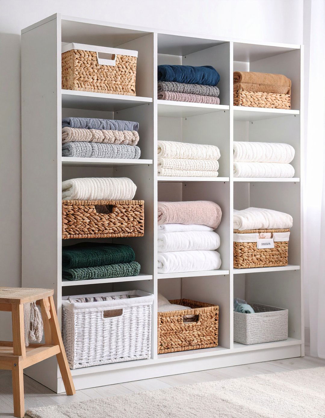Linen Closet Organization - 20 Blanket Storage Ideas