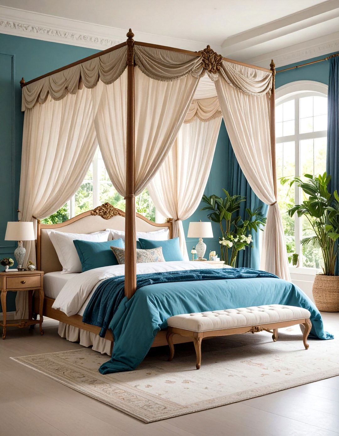 Lit a la Polonaise French Canopy Bed - 20 Canopy Bed Ideas