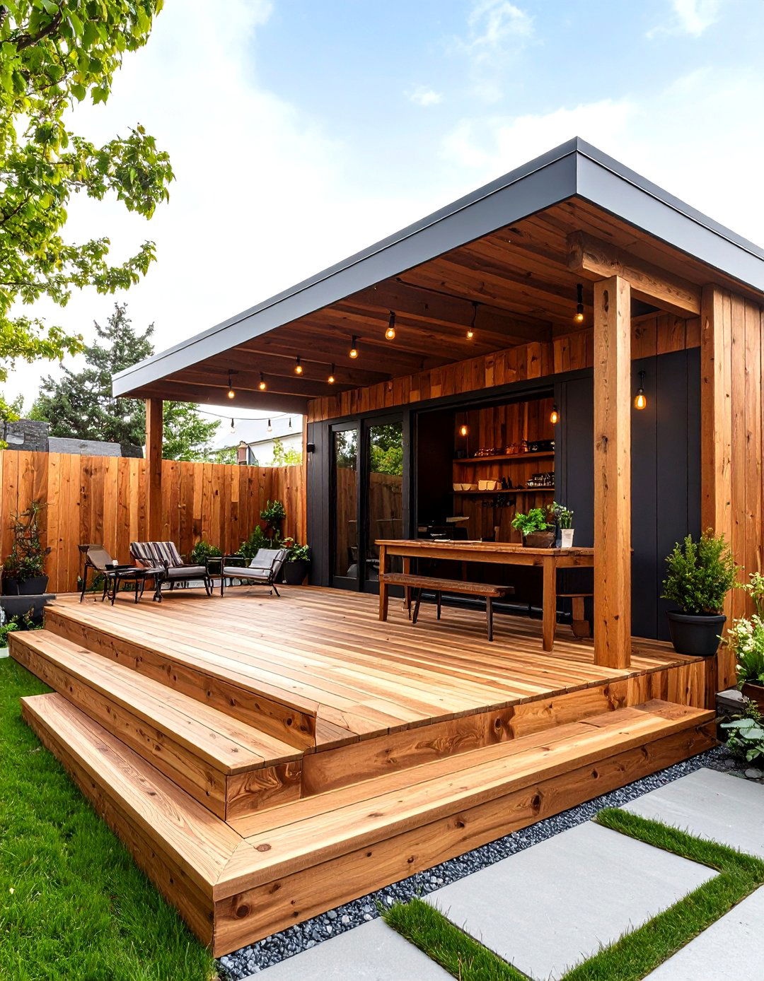 Live Edge Cedar Artisan Wood Shed - 20 wood shed ideas
