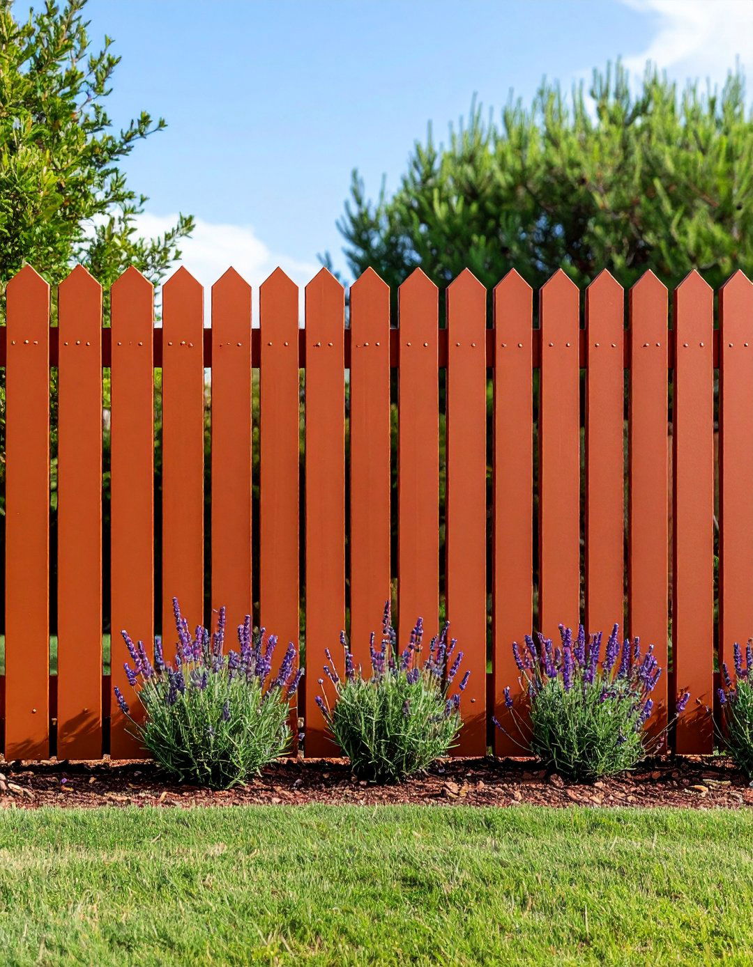 Living Green Backdrop Blend - 20 Fence Painting Ideas