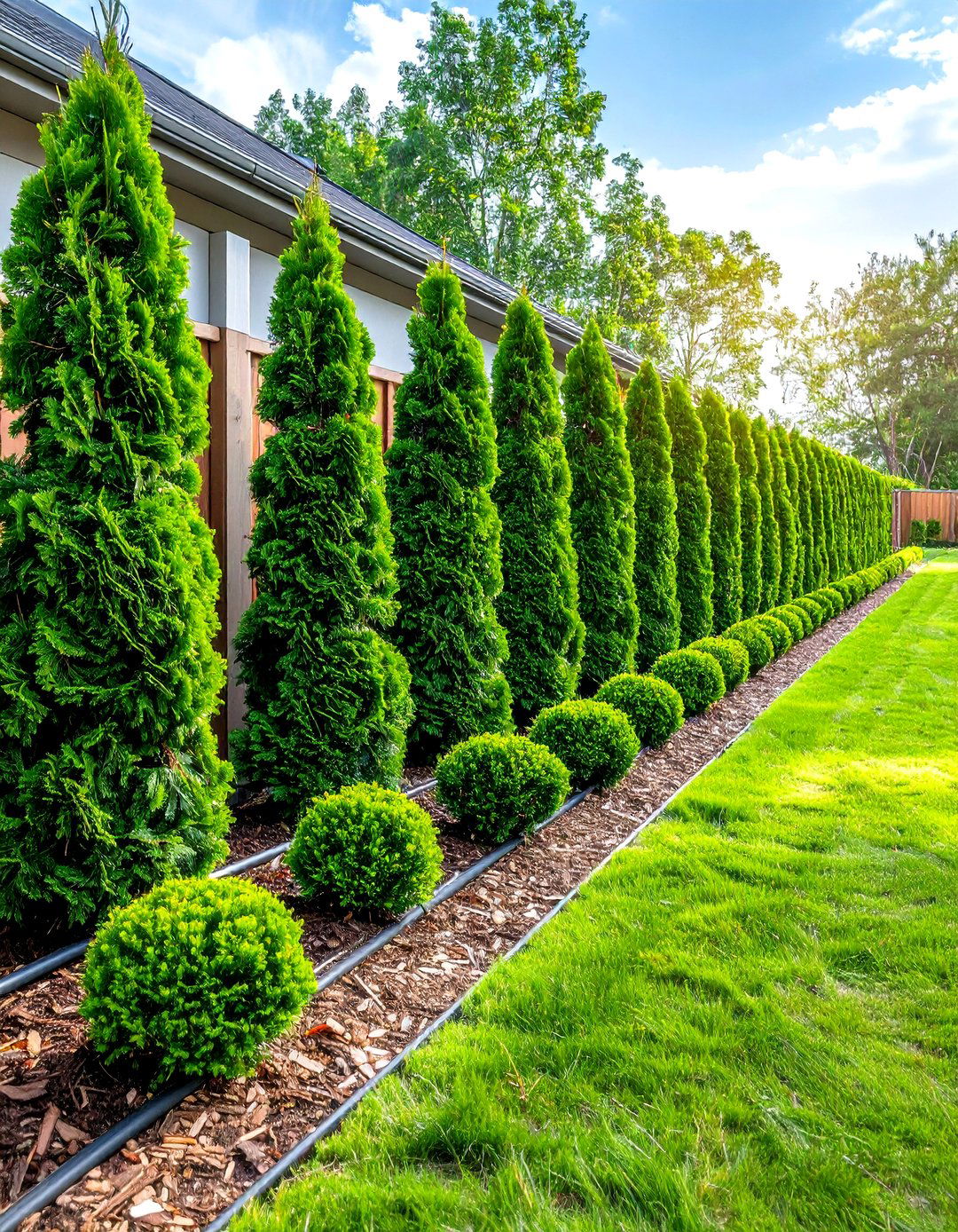 Living Hedge Front Yard Fence - 20 Front Yard Fence Ideas