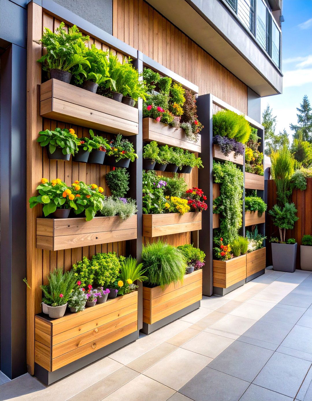 Living Patio Wall Garden Systems - 20 Patio Wall Ideas