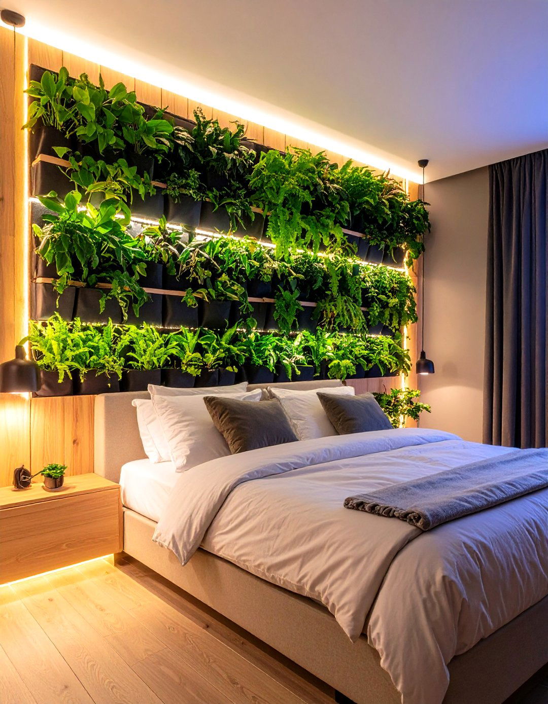 Living Plant Wall Bedroom Wall Decor - 20 Bedroom Wall Decor Ideas