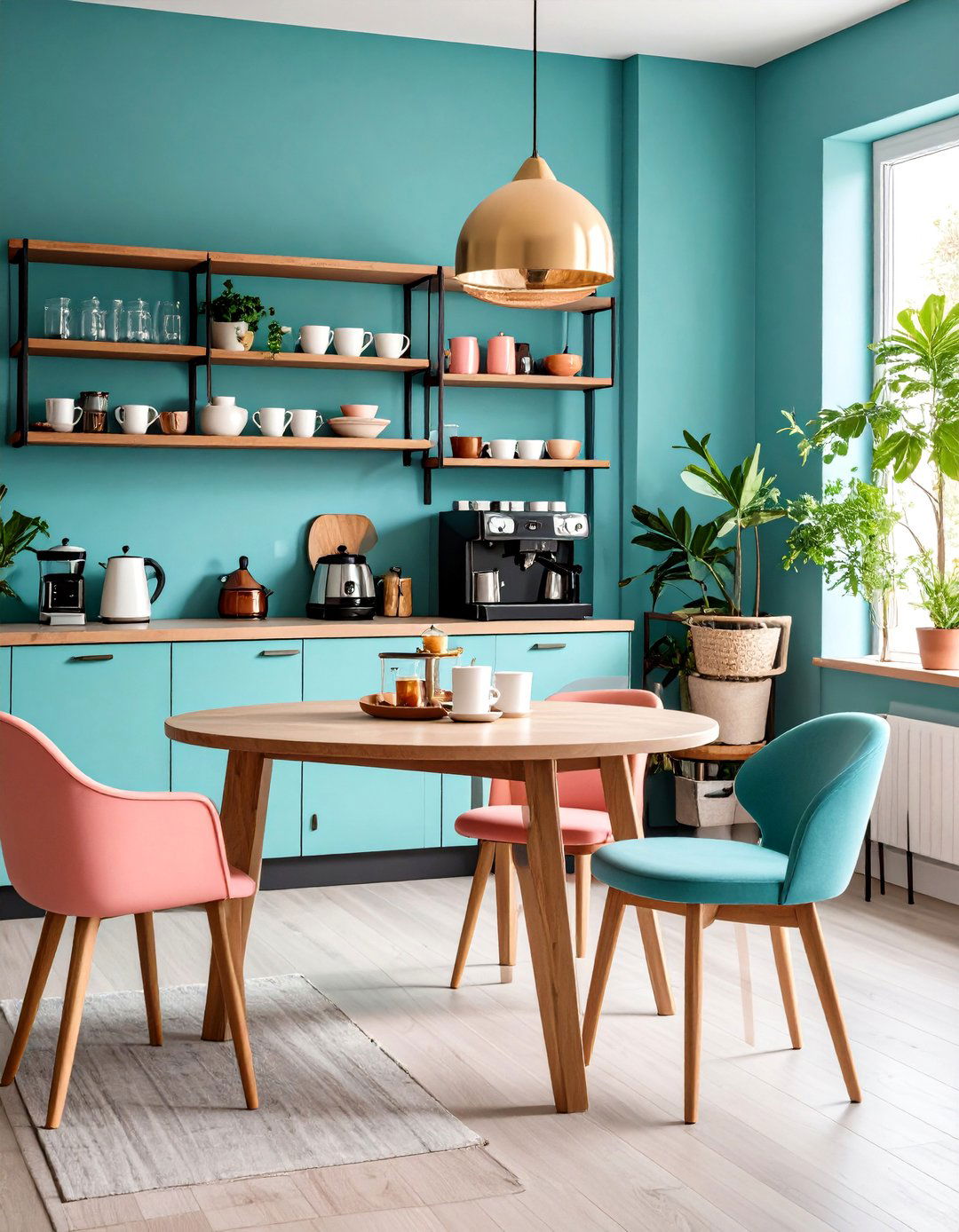 Living Room Corner Coffee and Tea Station - 20 Living Room Corner Ideas