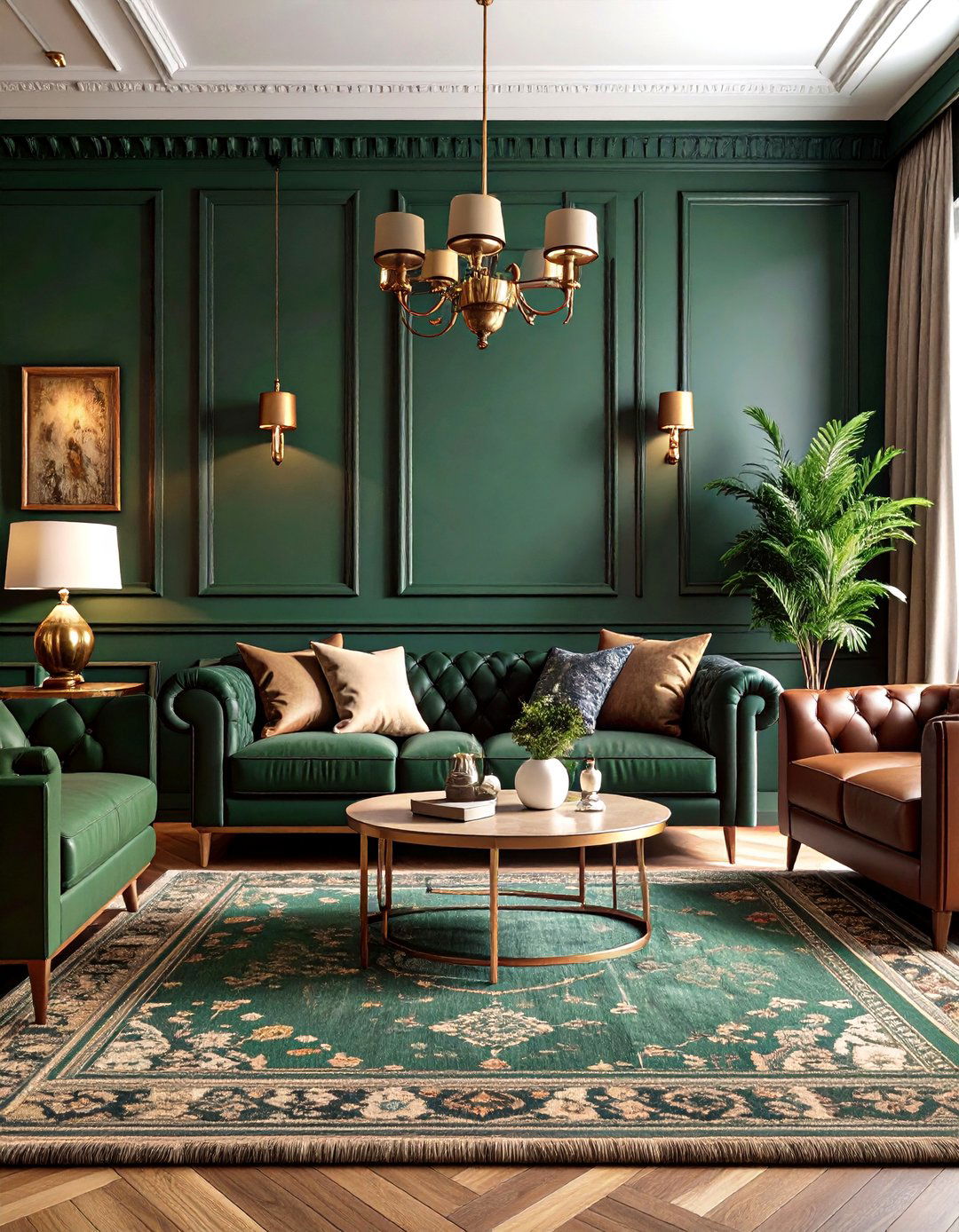 Living Room Paint Colors Forest Green Nature Connection - 20 Living Room Paint Colors