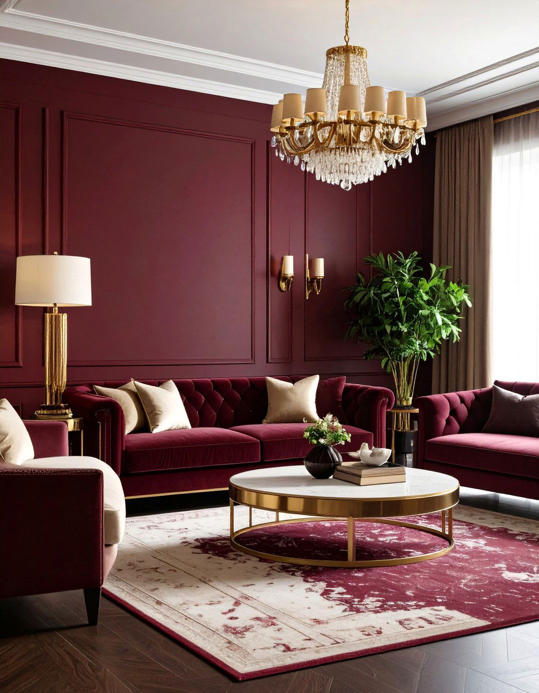 Living Room Paint Colors Rich Burgundy Wine Luxury - 20 Living Room Paint Colors