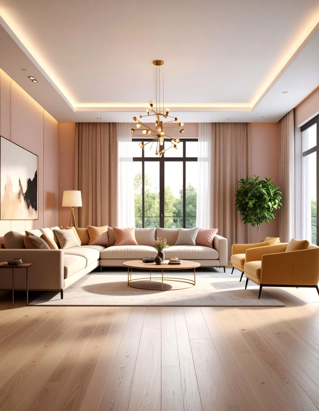 Living Room Recessed Accent Lighting Drama - 20 Living Room Lighting Ideas