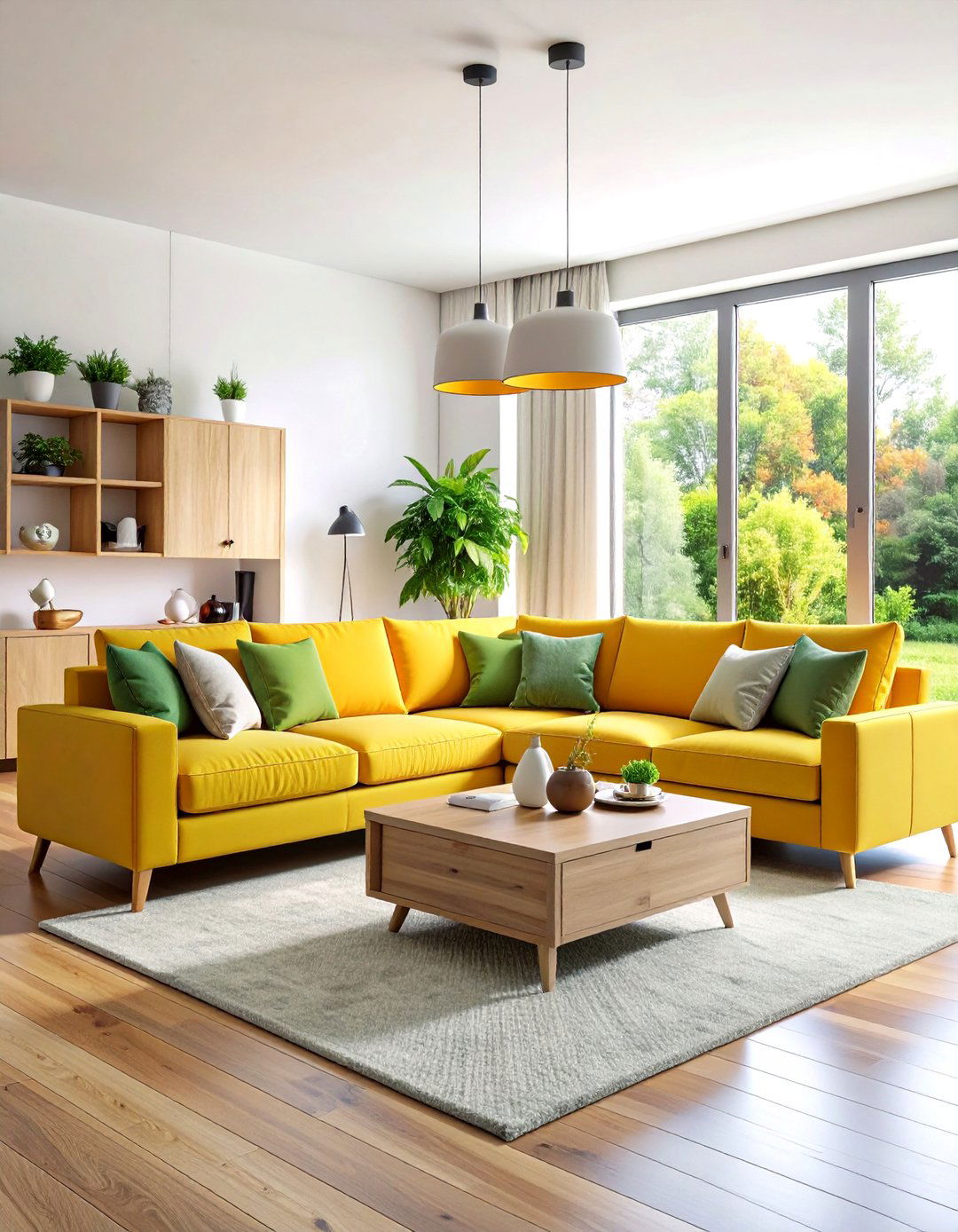 Living Room Storage Sectional Sofa with Built In Compartments - 20 Living Room Storage Ideas