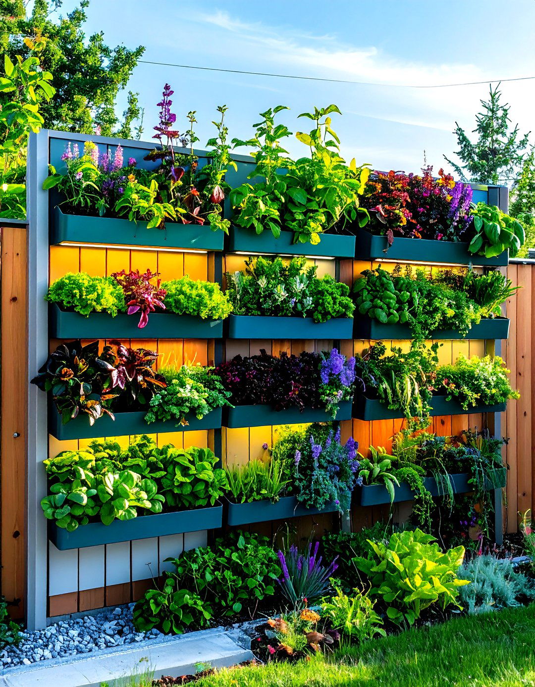 Living Wall Garden Art Canvas - 20 Garden Art Ideas