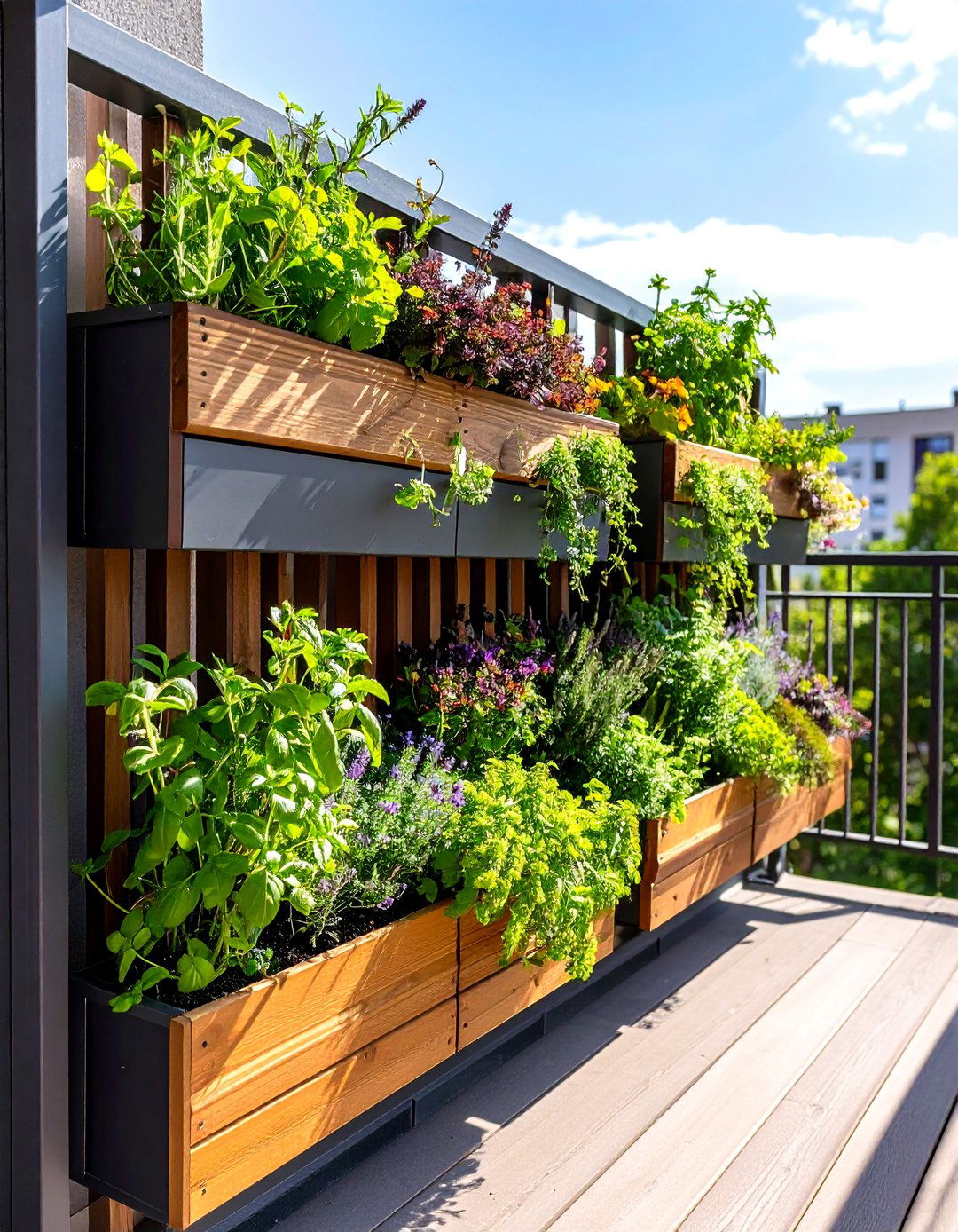 Living Wall Garden Screening Oasis - 20 Garden Screening Ideas