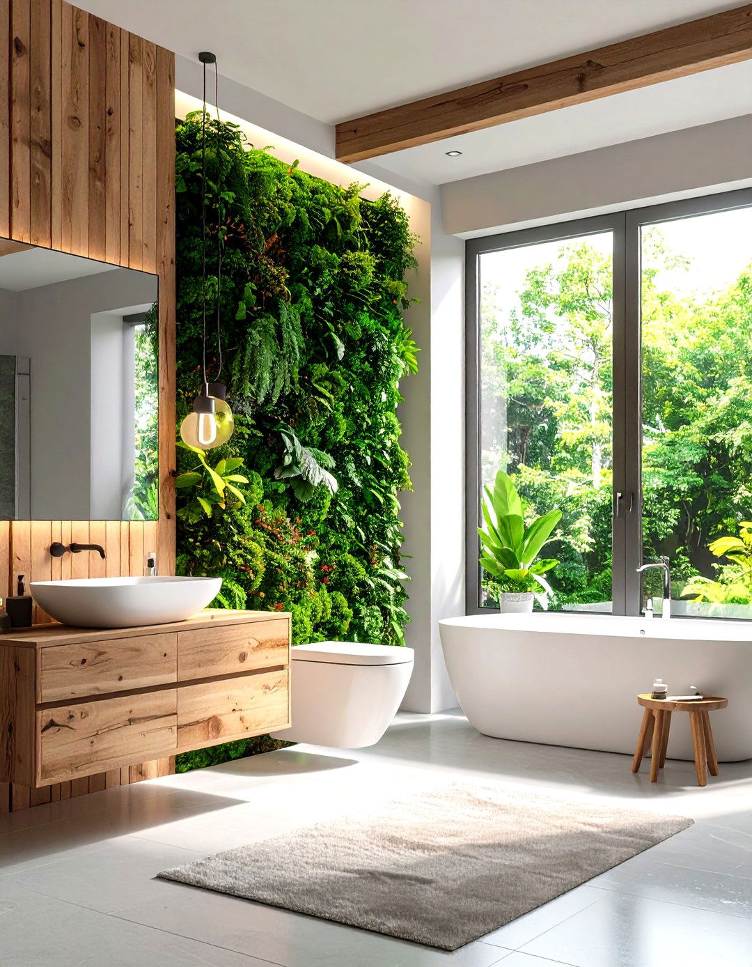 Living Walls with Moss - 20 Wall Mural Ideas