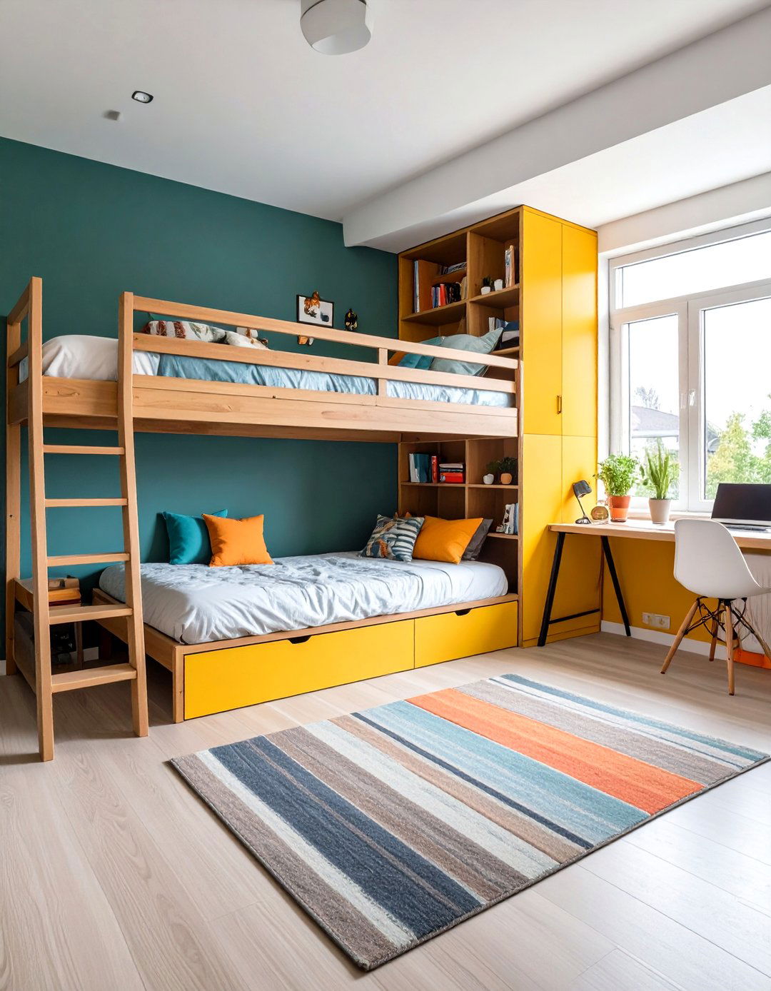 Loft Bed Desk Small Bedroom Storage - 20 small bedroom storage ideas
