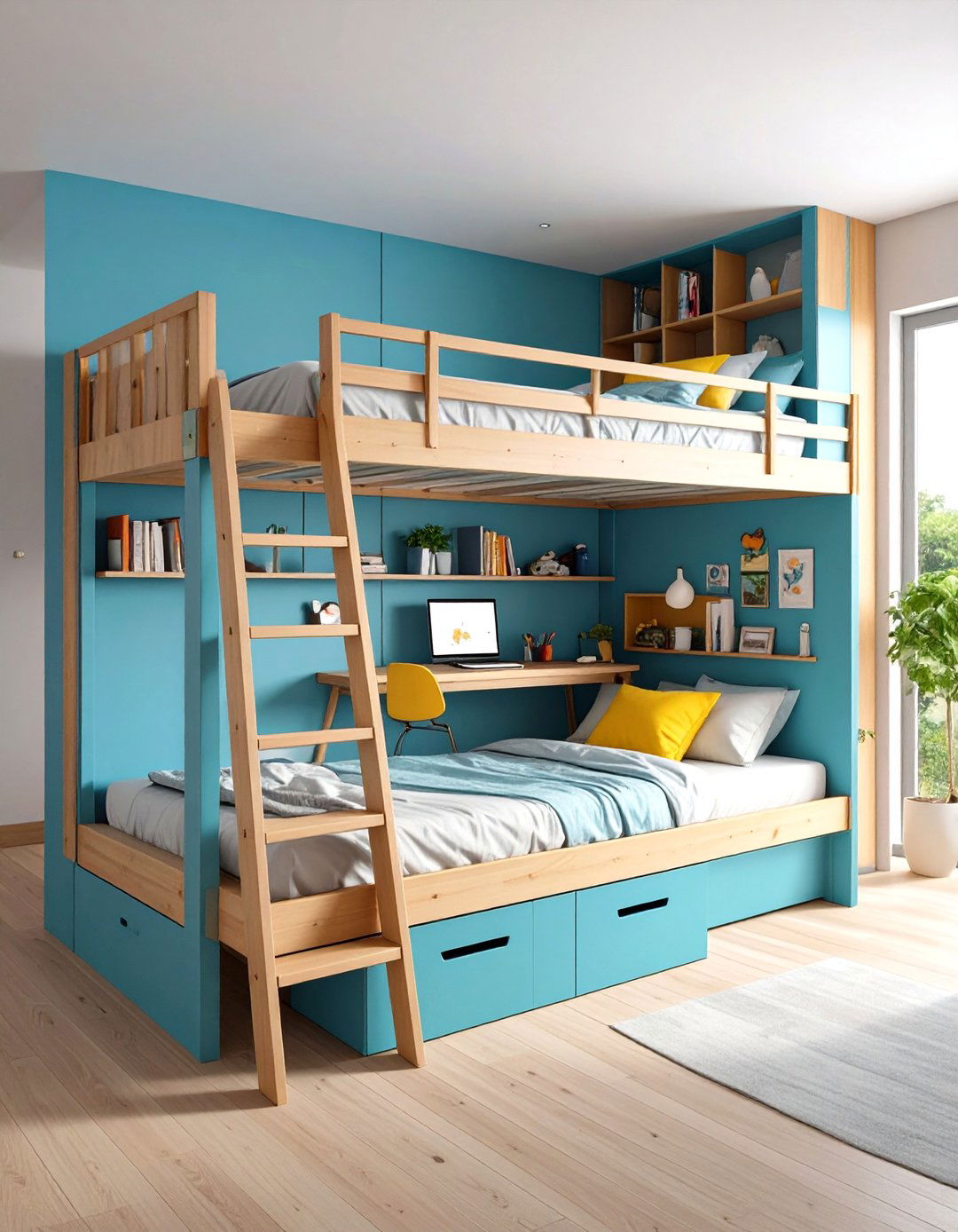 Lofted Beds - 20 Small Bedroom Ideas