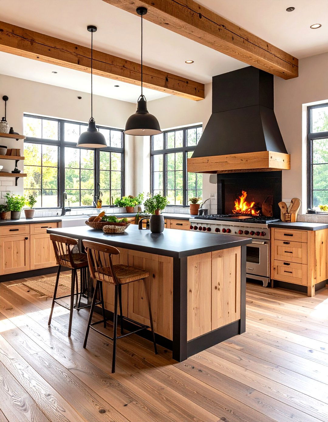 Log Burner Cooking Integration - 20 Log Burner Ideas