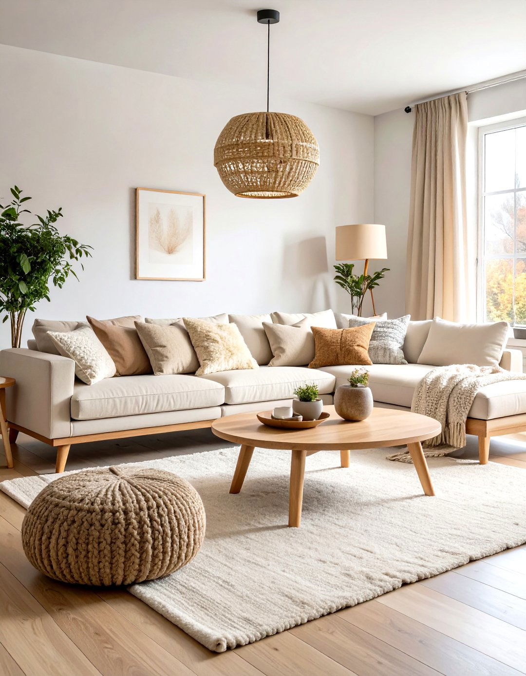 Long Living Room Scandinavian Hygge Comfort - 20 Long Living Room Ideas