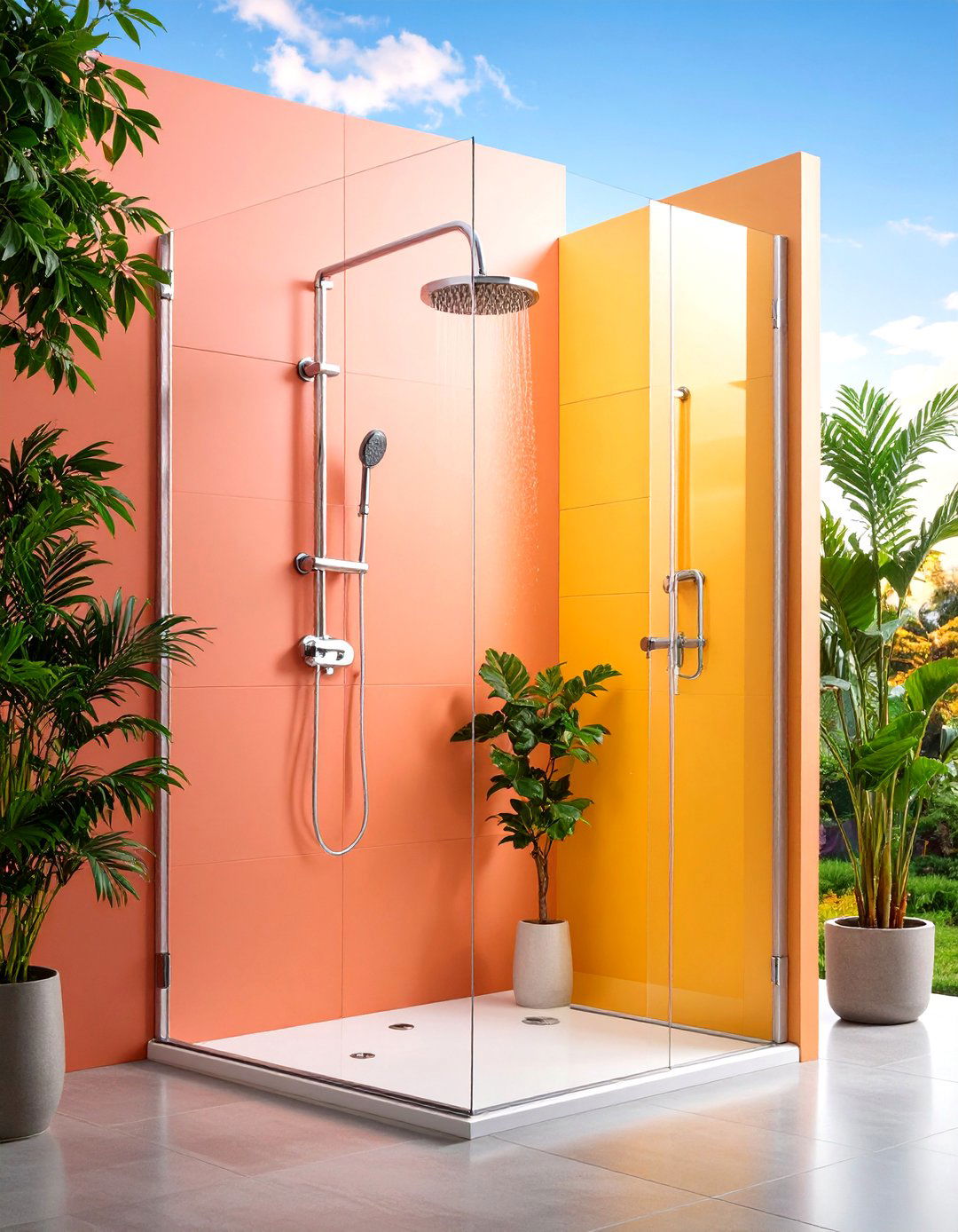 Low Maintenance Acrylic Panels - 20 Shower Surround Ideas