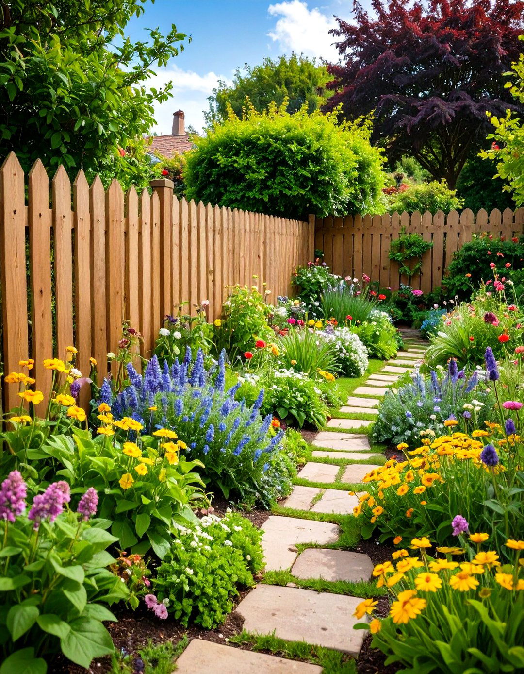 Low Maintenance Cottage Gardens - 20 Spring Garden Ideas
