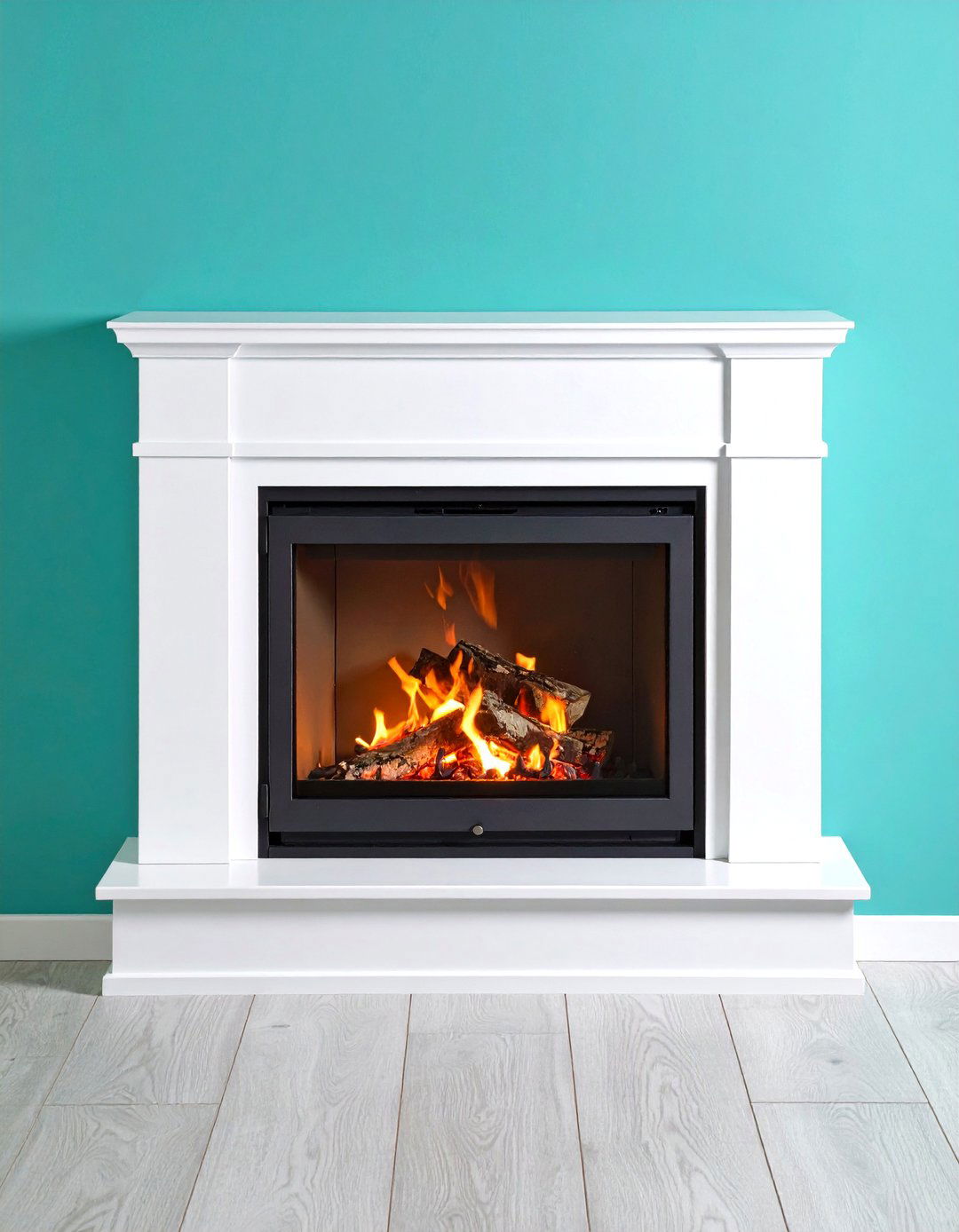 Low Profile Steel Trim Fireplace Hearth - 20 Fireplace Hearth Ideas