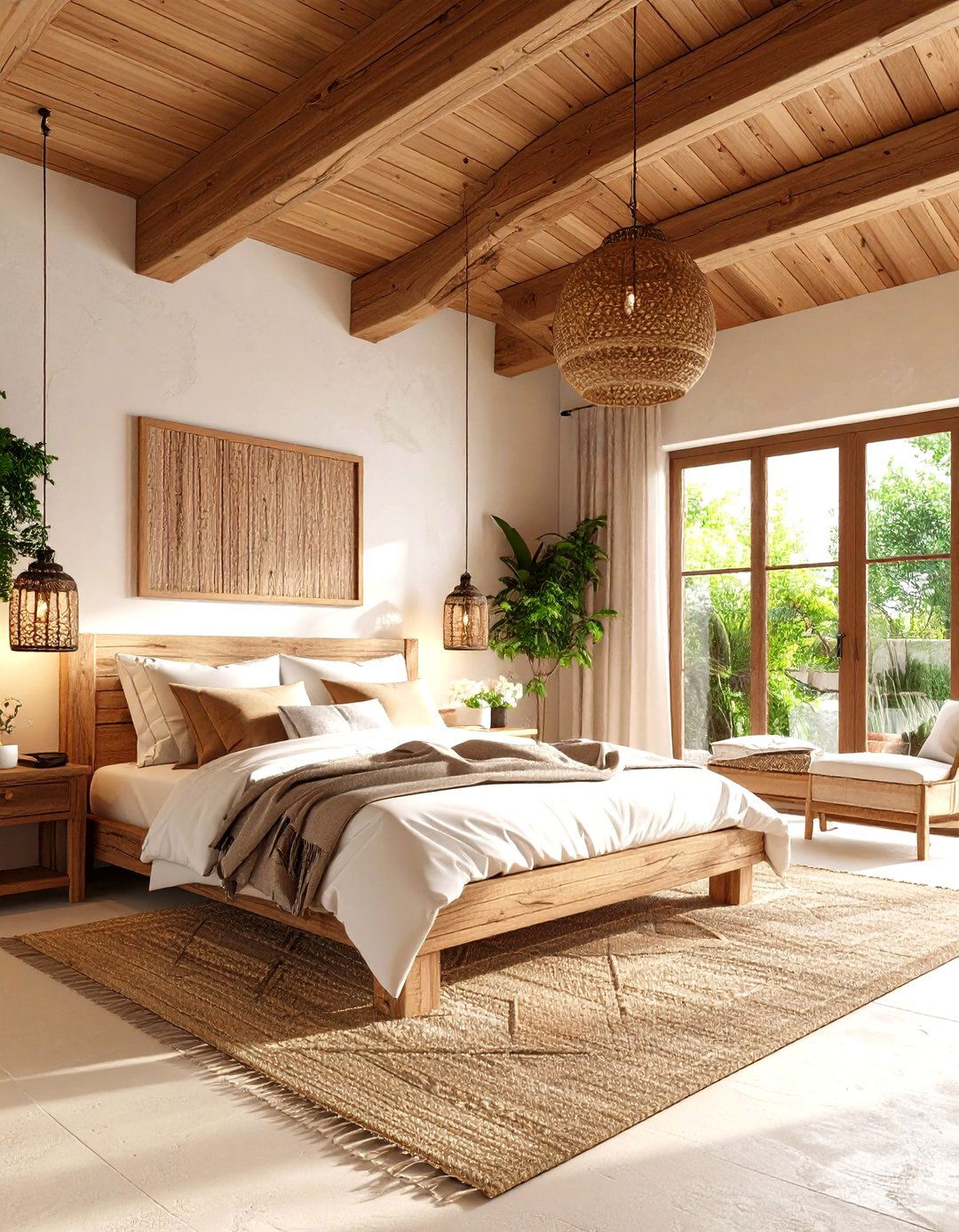 Low Sloped Ceiling Mediterranean Villa Bedroom - 20 Low Sloped Ceiling Bedroom Ideas