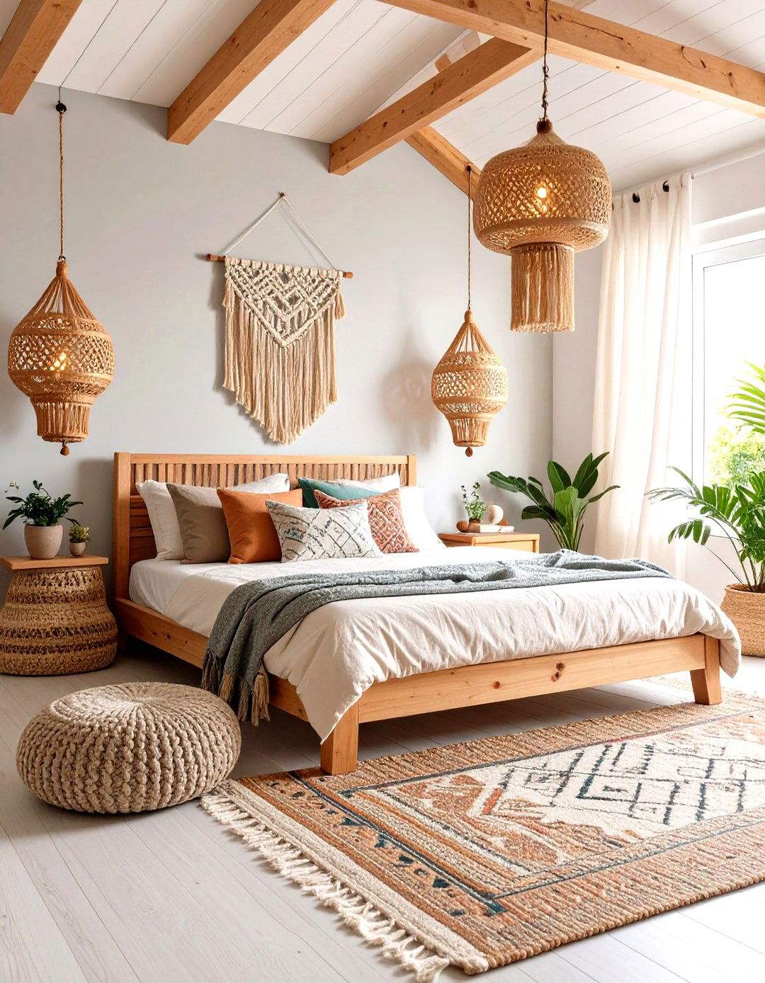 Low Sloped Ceiling Modern Bohemian Bedroom - 20 Low Sloped Ceiling Bedroom Ideas