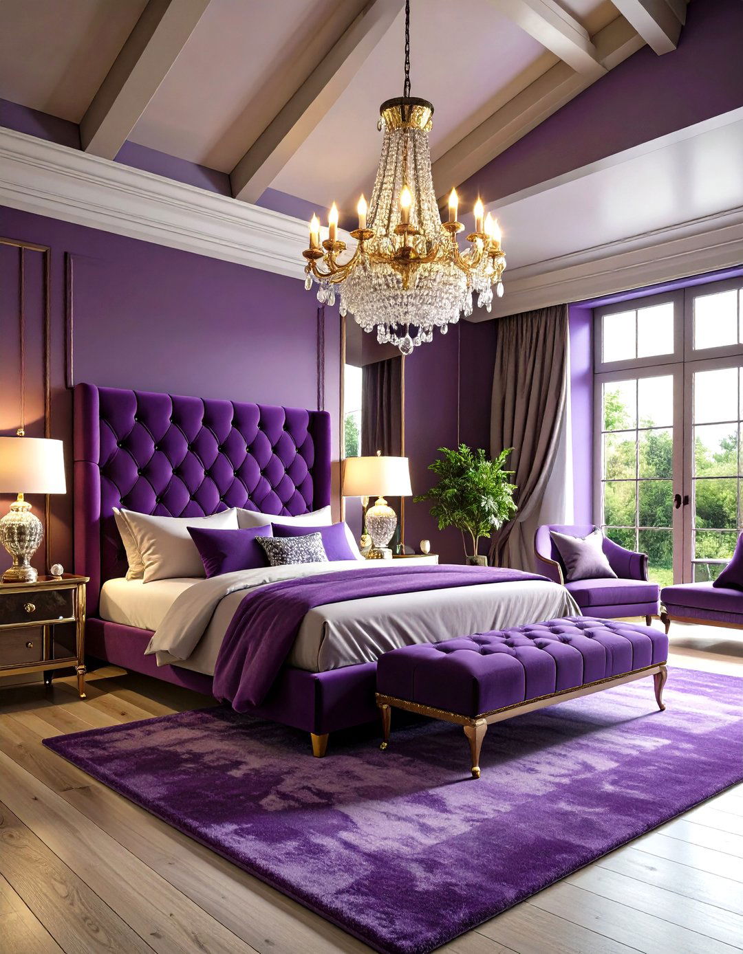 Low Sloped Ceiling Vintage Hollywood Bedroom - 20 Low Sloped Ceiling Bedroom Ideas